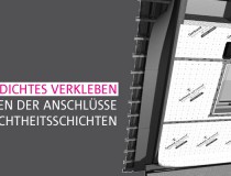 Luftdichtes Verkleben und Abdichten der Anschlüsse von Luftdichtheitsschichten