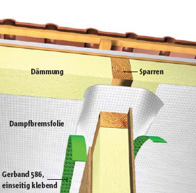 Klebeband für Dampfsperre » Luftdicht & extrem haftstark